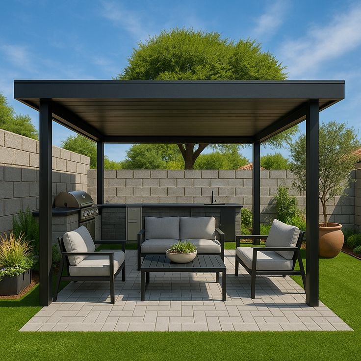 مظلات جلسات مودرن